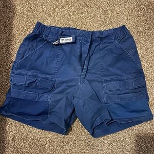 Columbia Men's Navy Cargo Shorts